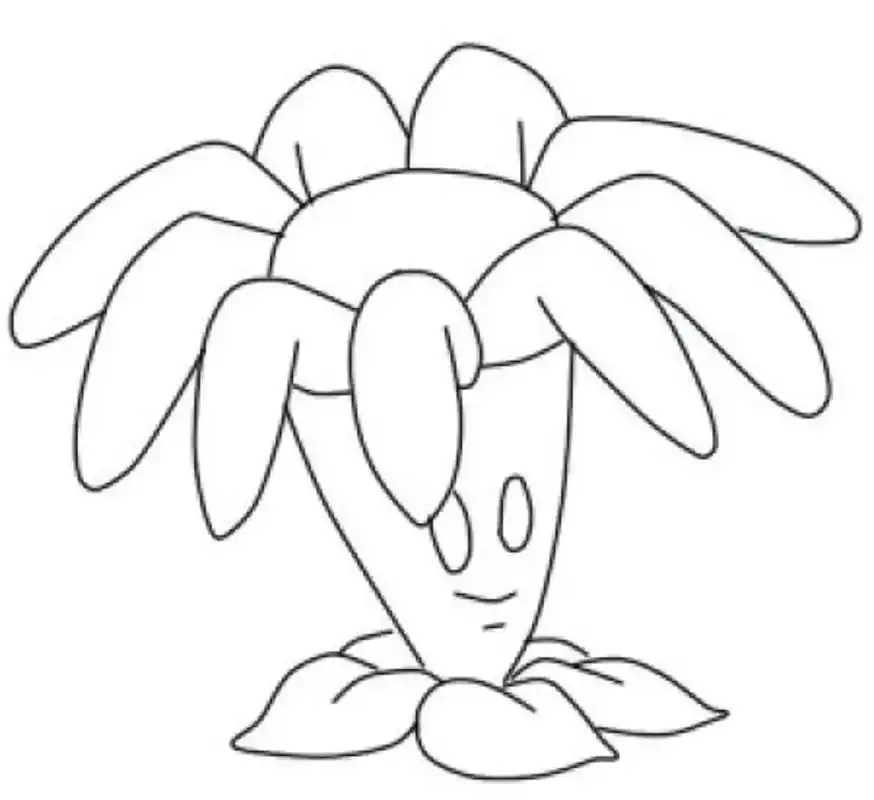 创意美术/植物大战僵尸/简笔画/素材 植物大战僵尸简笔素材 #创意美术