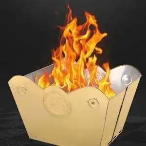 烧纸桶拜拜烧金桶家用烧钱纸盆祭祀化宝盆烧金纸炉中元节化宝烧桶