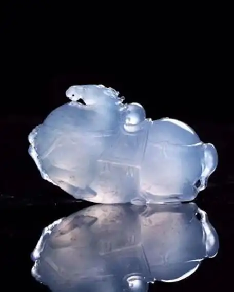 唐马_翡翠雕刻_郭亚栋_玉雕大师网