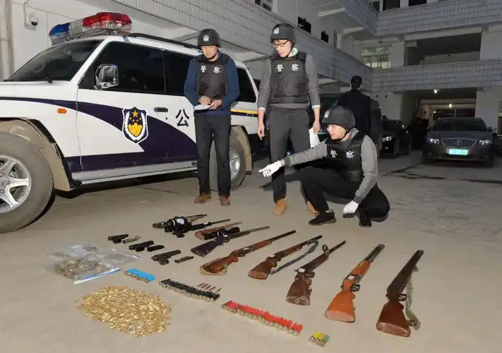 重庆警方破获一起特大网络制贩枪支弹药团伙案 收缴各类枪支29支