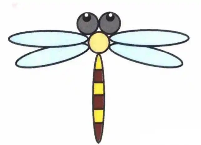 蜻蜓的简笔画 蜻蜓的简笔画怎么画最好看又简单