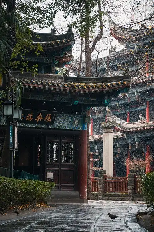 成都文殊院里的故宫感