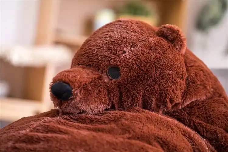 网红ins尤恩格斯库格熊公仔大棕熊玩偶毛绒玩具儿童布娃娃代发