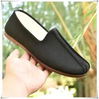 公园散步鞋老北京布鞋男款中老年爸爸男鞋休闲散 黑色 39【图片 价格