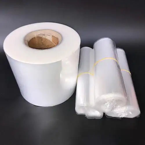 现货pof热缩膜收缩袋 包装盒塑封膜 热收缩对折膜定制弧形印刷