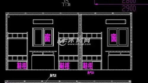 两款不同床位临时厢房宿舍