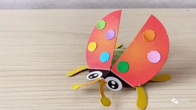 手工制作一只漂亮的立体瓢虫