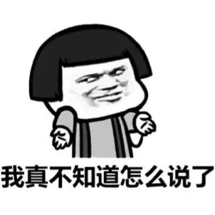 我真不知道怎么说了