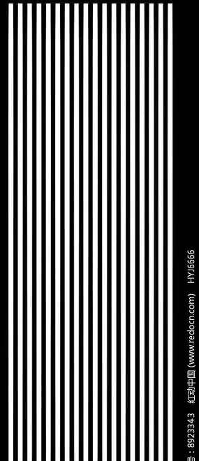 直线和曲线构成的花纹