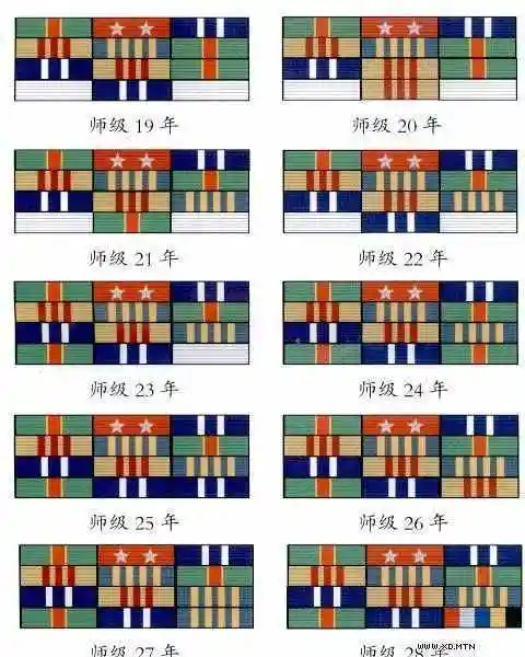 最全的中国人民解放军军衔,资历章,臂章详解