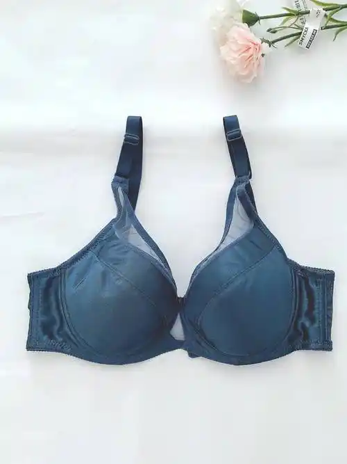 浪莎薄软杯全罩杯大号文胸砖红色惑夏季纹胸女性聚拢女式性感内衣臧