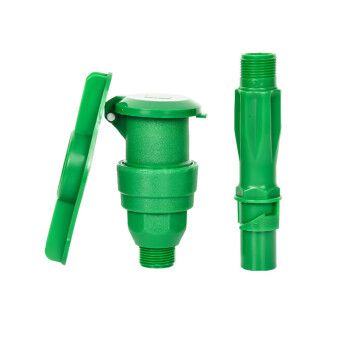 蚁揽月 塑料快速取水器 园林绿化方便体洒水栓 取水阀草坪钥匙插杆 六