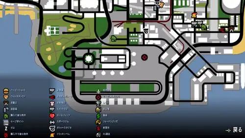 手机版侠盗猎车手之圣地安列斯飞机站在哪里