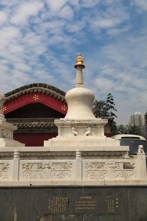 陕西最大的藏传佛教寺庙广仁寺门前随拍续24105