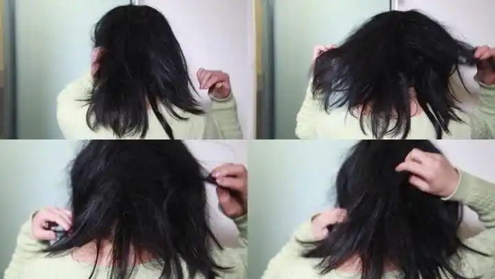 妇女抓狂头发乱糟糟_1920x1080_高清视频素材下载(编号:5591597)_实拍