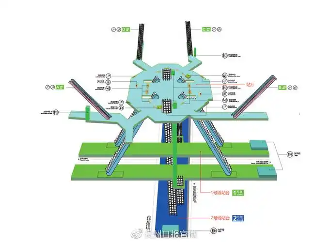 急问贵阳地铁12号线换乘需要重新购票车站工作人员回答