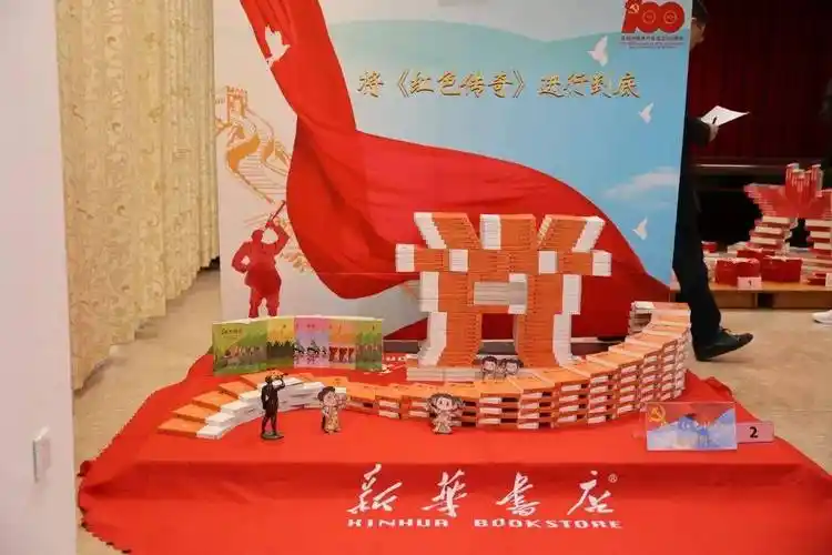 柳州市新华书店有限公司举办2021年阅史百年畅想未来图书造型比赛
