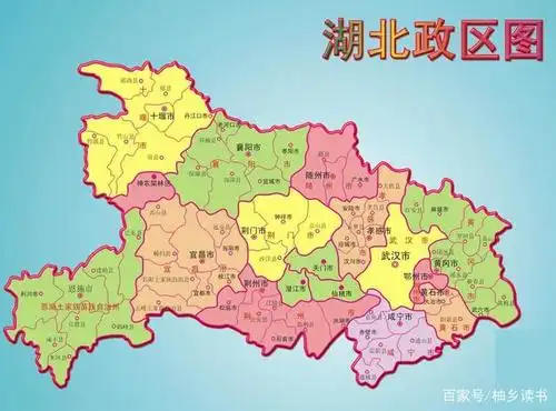 湖北省地图