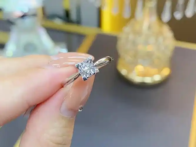 婚戒定制  #培育钻石  #实验室培育钻石  #人工培育钻石  #20分钻戒