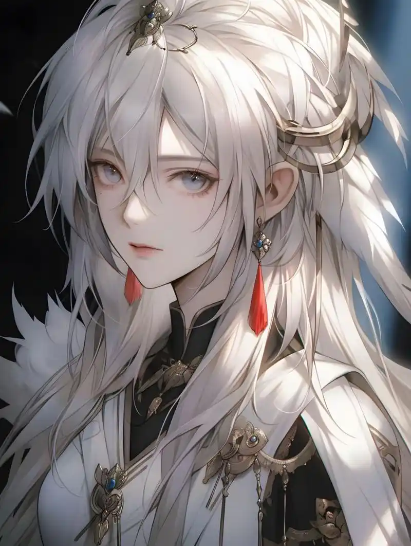 优质女头 | 第一期 白发女生 古风既视感