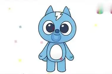 迷你特工队x雷简笔画 - 简单简笔画