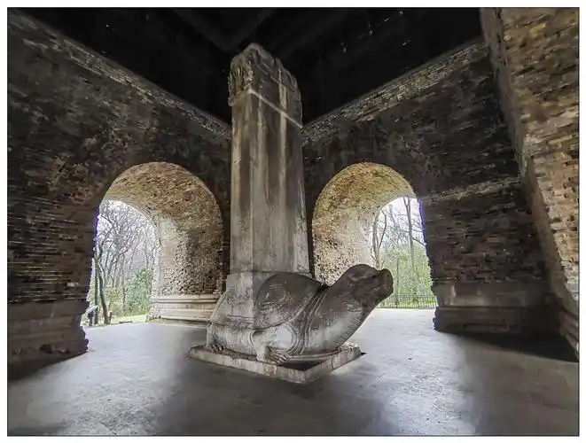 明孝陵景区的"四方城"