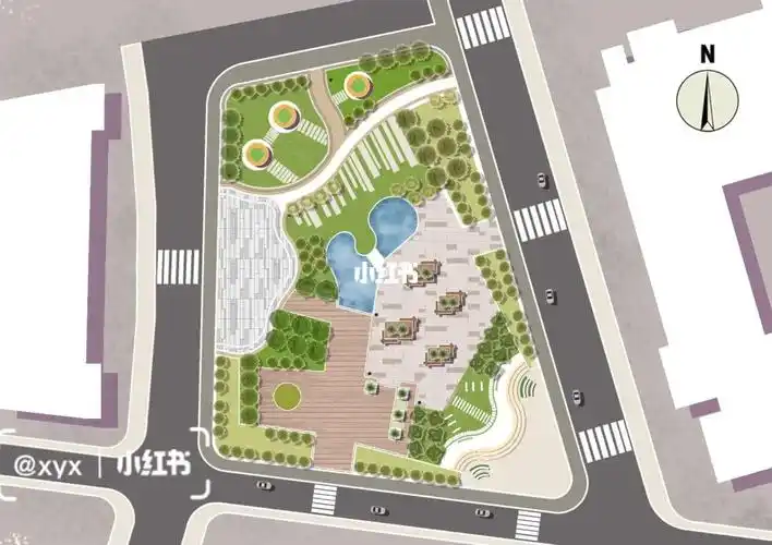 景观设计  #彩平  #景观彩平图  #景观彩平  #环艺  #ps  #景观平面