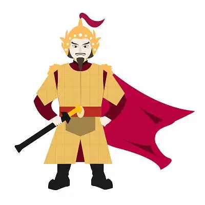 古代中国将军拿着剑带着盔甲eps素材招聘古代将军元素澳大利亚军队