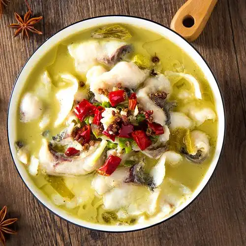 酸菜鱼半成品400g鱼片料包酒店饭店特色菜食材商用半成品水产