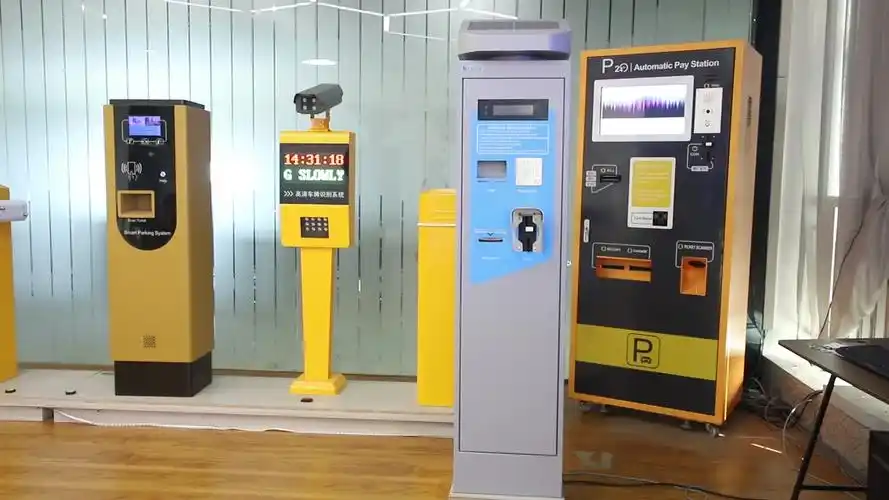 vehicle parking pay stations on street parking meters