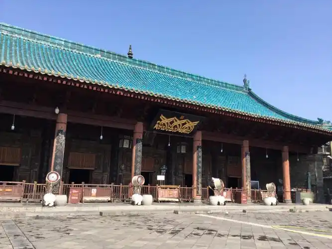 化觉巷清真大寺遗留在西安钟鼓楼闹市区的精美古建筑