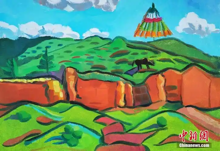 油画家笔下的青海藏乡:立体展现高原生态,人文之美