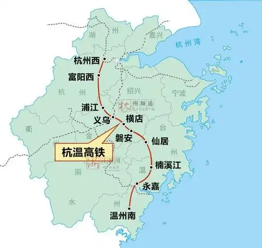 转杭州铁路枢纽规划获批复将新增6条高铁线路图