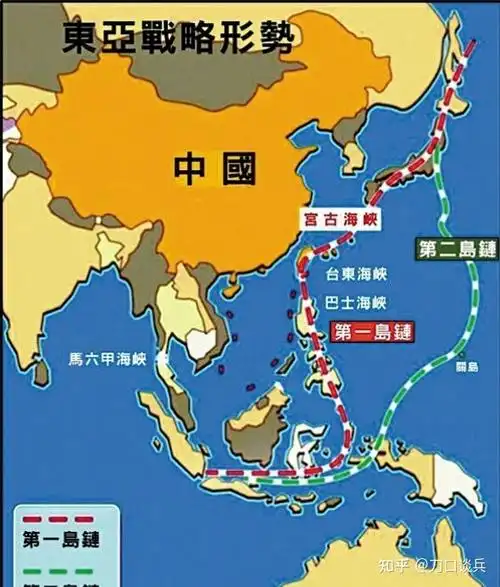 突破第一岛链会获得什么?台湾岛正是这座海上长城的中央守卫塔
