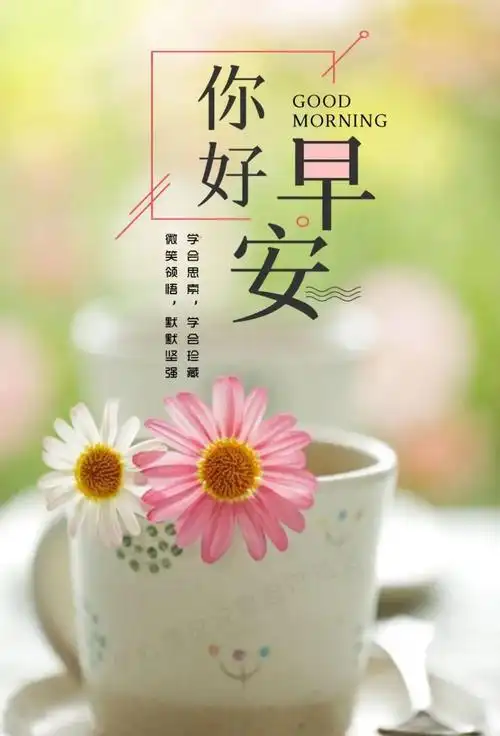 早安心语正能量励志唯美句子