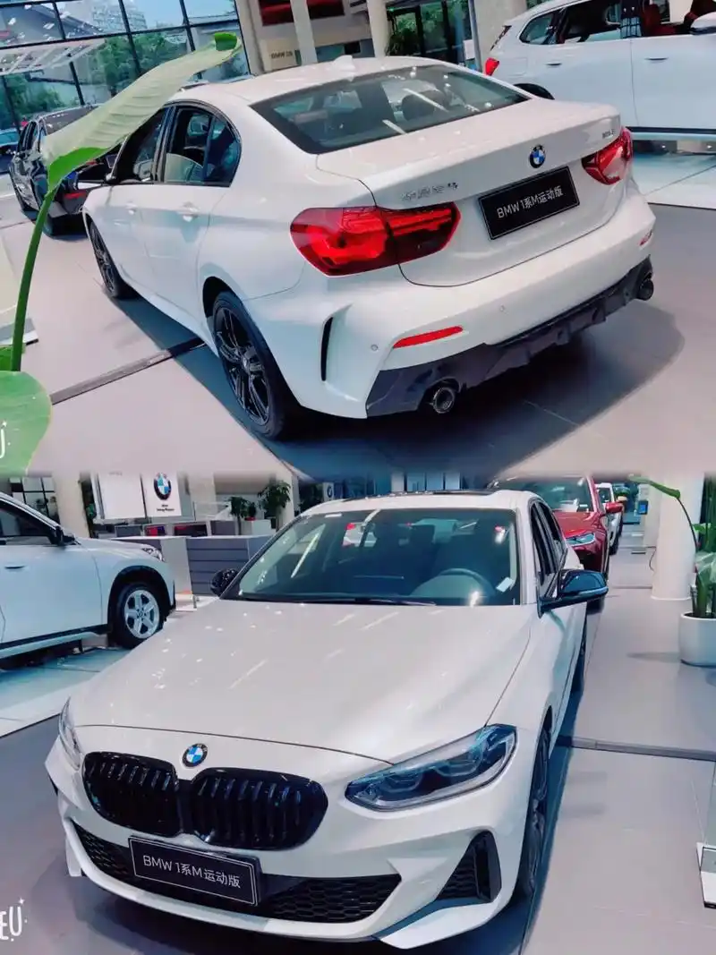 宝马125im运动曜夜,落地18.18