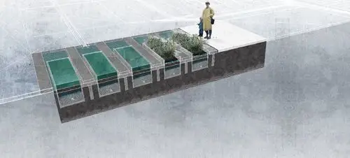 [分享][免费psd分层素材]最尖端国际剖面图素材(驳岸,海绵城市)