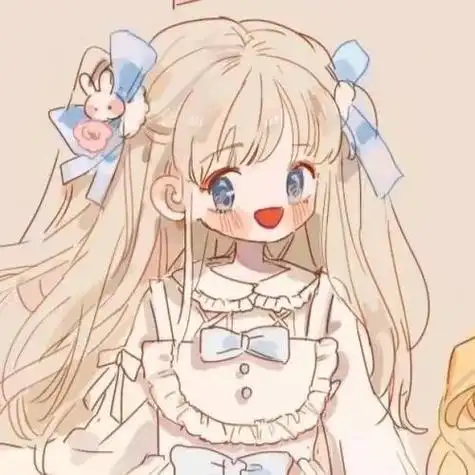 卡哇伊的卡通闺蜜头像女生 卡通头像图片大全 -【爱个性】