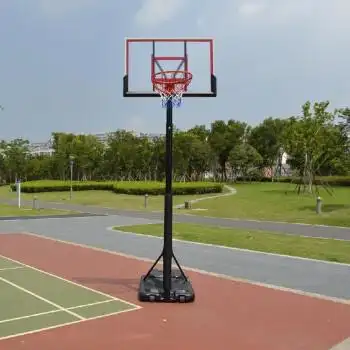 标准篮球架 可升降篮球框移动简易篮球架 家用户外篮球架 升级款篮球