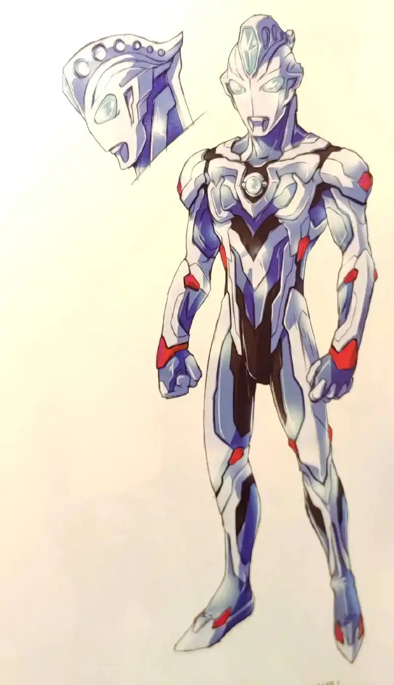 泽塔奥特曼废案设计.令迦格罗布银河维克特利设计稿#羁绊 #特 - 抖音