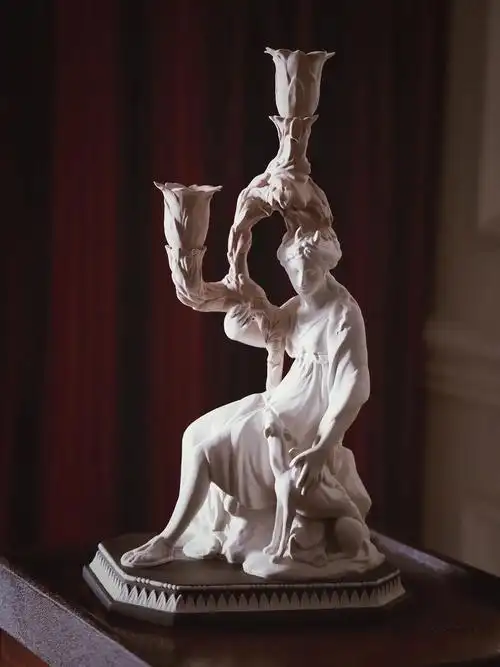 wedgwoodgenius狄安娜和密涅瓦大型烛台