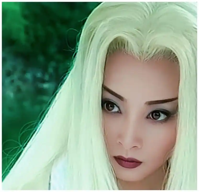 白发魔女蒋勤勤饰练霓裳