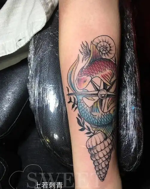 双鱼座纹身图片