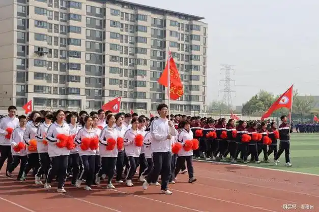 扬州中学教育集团树人学校大课间展示活动精彩举行