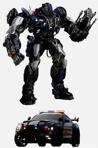 变形金刚动漫人物:诡道善变的霸天虎观望者-barricade路障