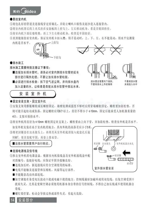 页16_美的空调大1匹韵典变频挂机kfr-26gw/bp3dn1y-hb300(a2)使用说明