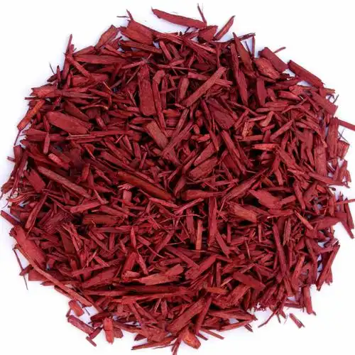 colored wood mulches