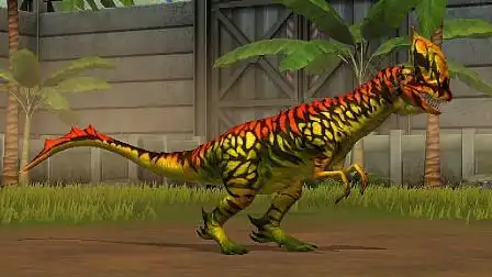 侏罗纪世界进化:食肉牛龙大战双脊龙