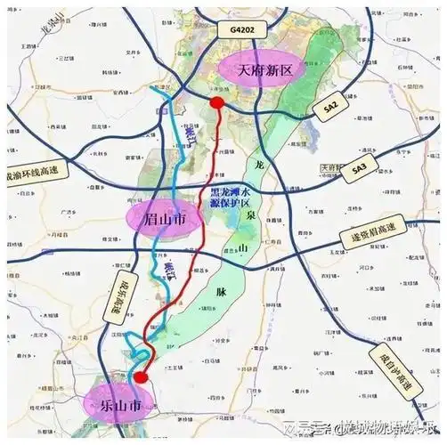 成乐高速复线,为何选择这样绕行?