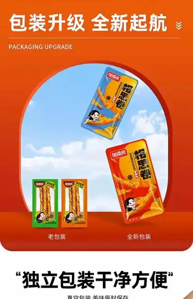 邬辣妈相思卷麻辣条豆筋素食豆腐干小包装儿时休闲零食品手撕批发_爱